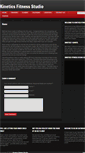 Mobile Screenshot of kineticsstudio.com